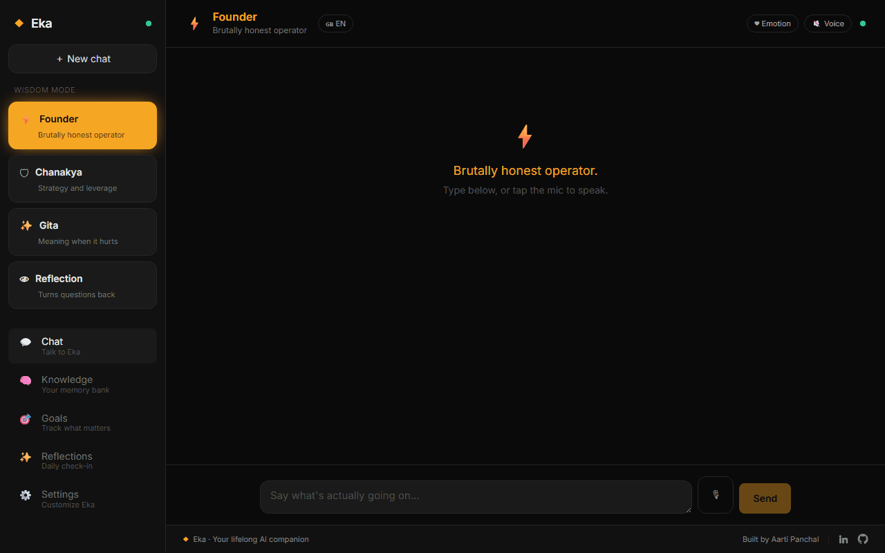 Eka screenshot