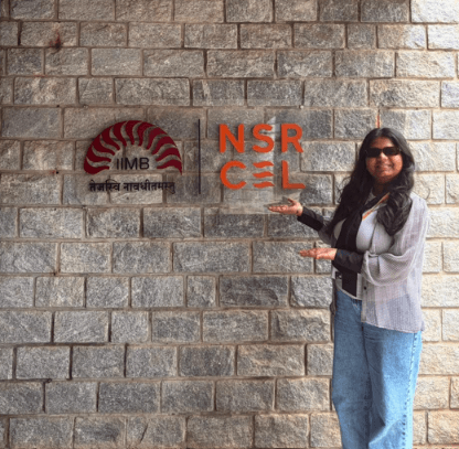 Selected, IIM-B x NSRCEL Women Startup Program